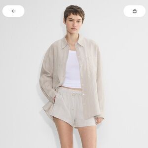 Aritzia Siesta Linen Shirt